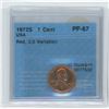 Image 1 : 1972S USA 1 CENT COIN
