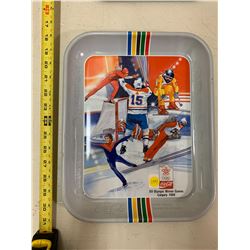 COKE METAL TRAY 1988 CALGARY OLYMPIC GAMES