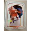 Image 1 : COKE METAL TRAY 1990 WHEREVER I GO - SANTA