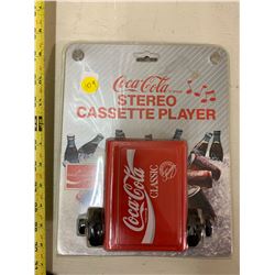 COKE STEREO CASSETTE PLAYER