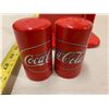 Image 4 : COCA-COLA NAPKINS W/ SALT, PEPPER, AND NAPKIN HOLDER