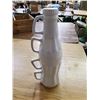 Image 4 : COCA-COLA 4 PIECE STACKING COCA-COLA BOTTLE (INCLUDES - CONTAINING "CREAMER" TOP, 2ND "SUGAR", BOTTO