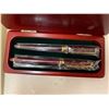 Image 2 : 2 FOUNTAIN PENS IN CASE