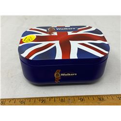 SMALL "WALKERS" SCOTLAND DECORATIVE TIN BOX