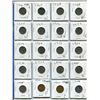 Image 1 : SHEET OF 20 DIFFERENT CANADIAN NICKELS (1926-1944)