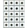 Image 2 : SHEET OF 20 DIFFERENT CANADIAN NICKELS (1963-1982)