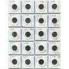 Image 1 : SHEET OF 20 DIFFERENT CANADIAN NICKELS (1982-2001)