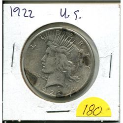 1922 US ONE DOLLAR COIN