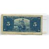 Image 2 : 1937 BANK OF CANADA 5 DOLLAR BILL