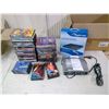 Image 1 : MISC. MOVES, BLANK CDS, 2 VHS TAPES AND 2 DVD PLAYERS W EXTRA VGA CORD