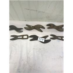 6 ALLIGATOR WRENCHES