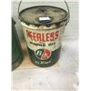 Image 2 : 2X 5 GALLON OIL PAILS - B/A AND QUAKER STATE