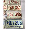 Image 3 : 4X MATCHED SETS SASK. LICENSE PLATES (1971,73,75,76)