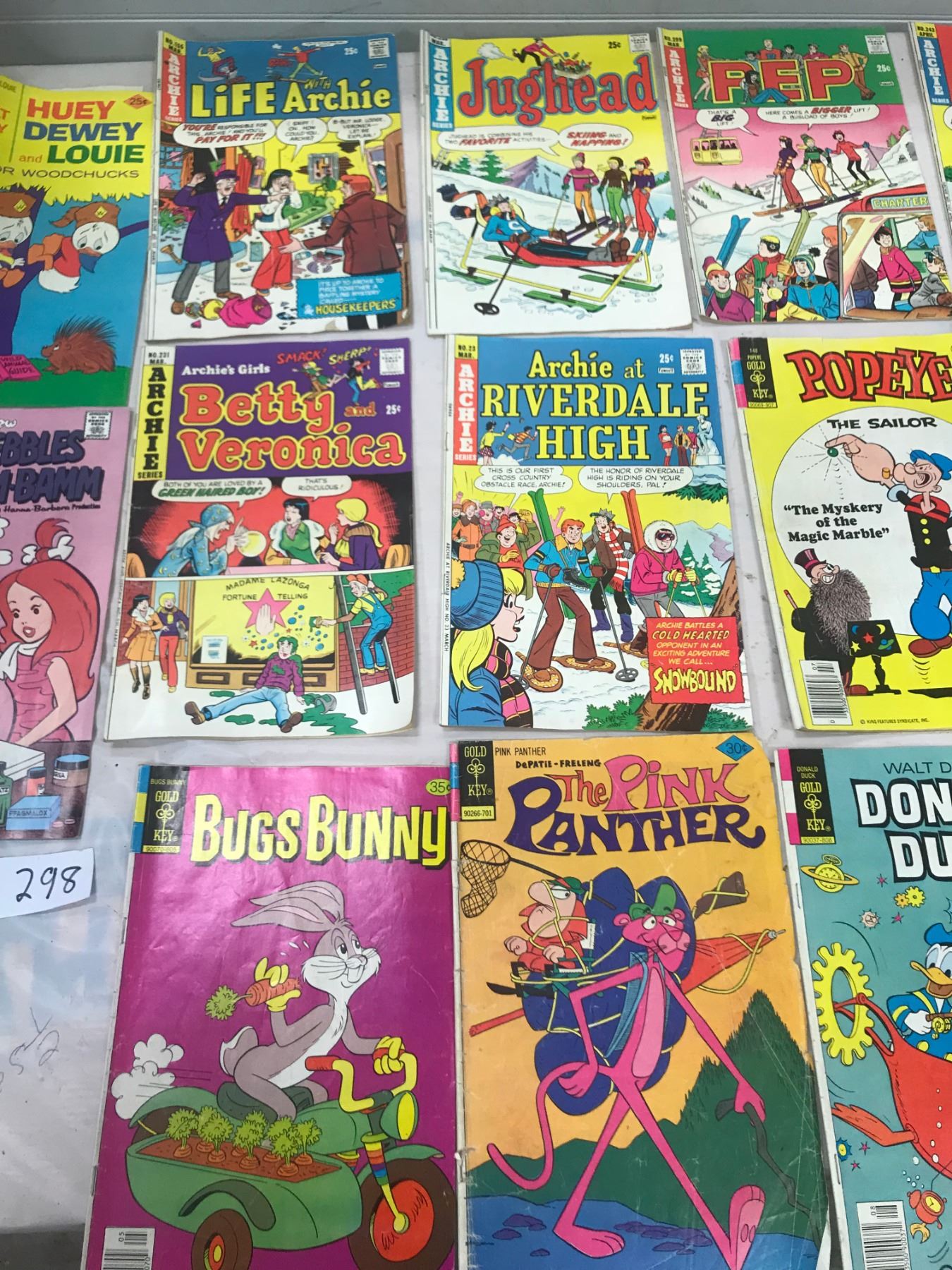 20 COMICS GOLD KEY ARCHIE ETC