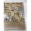 Image 4 : LARGE LOT OF VINTAGE LOCKS, KEYS, AND BOTTLE OPENERS