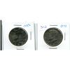 Image 2 : LOT OF 2 KENNEDY HALF DOLLARS 1971 AND 1992