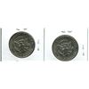 Image 1 : LOT OF 2 KENNEDY HALF DOLLARS 1971 AND 1972