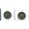 Image 1 : LOT OF 2 KENNEDY HALF DOLLARS 1971 AND 1972