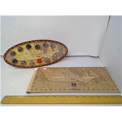 1999 MILLENNIUM QUARTER SET WITH MILLENNIUM COIN - ROYAL CANADIAN MINT