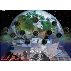 200 CANADA QUARTERS ON MILLENNIUM BOARD