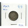 Image 1 : 1947 MAPLE LEAF 10 CENTS EF