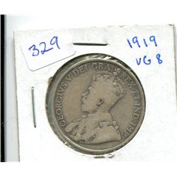 1919 CANADA FIFTY CENT
