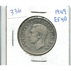 1949 CANADA FIFTY CENT