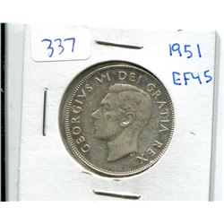 1951 CANADA FIFTY CENT