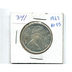 1967 CANADA FIFTY CENT