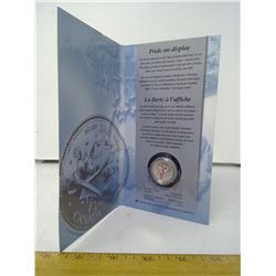 CANADA PRIDE 2000 COLOURED 25 CENTS RCM