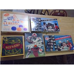 LOT OF 5 GAMES