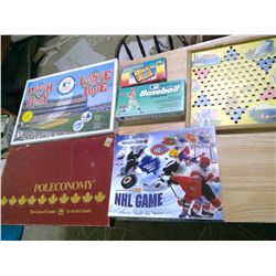LOT OF 6 GAMES