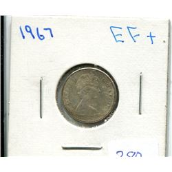 1967 CENTENNIAL 10 CENTS