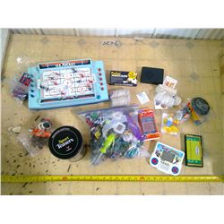 BOX OF ASSORTED GAMES AND TOYS