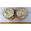 Image 3 : 2 VOGUE CIGARETTE TOBACCO TINS