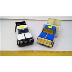 PEPSI-COLA TONKA TRUCK AND WHITE TONKA TRUCK