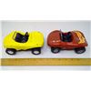 Image 4 : YELLOW AND RED TONKA TOY CARS