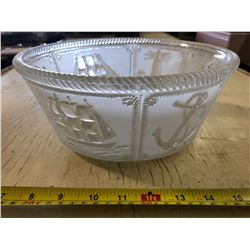 SAILING THEME GLASS SHADE