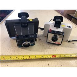 POLAROID LAND CAMERA - 2 DIFFERENT MODELS