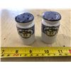 Image 5 : NORITAKE SALT AND PEPPER AND JAM JAR SET