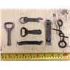 Image 1 : OLD BEER CAN OPENERS - HAMMS, CALGARY, BIG CHIEF, ETC.