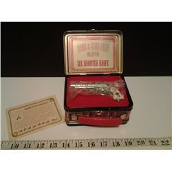 RIDERS OF THE SILVER SCREEN SIX SHOOTER KNIFE