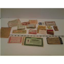 VINTAGE COUPONS - NABOB, BLUE RIBBON, GOLD STANDARD, ETC.
