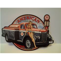 AMERICAN PETROLEUM CO. METAL SIGN (14" X 19")