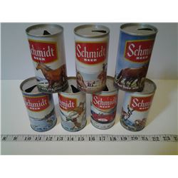 VINTAGE SCHMIDT BEER CANS