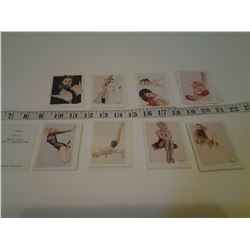 VARGIES SERIES 1 PINUP GIRLS (COMPLETE SET) 1940S ILLUSTRATIONS - NOT ALL CARDS ARE SHOWN