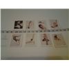 VARGIES SERIES 1 PINUP GIRLS (COMPLETE SET) 1940S ILLUSTRATIONS - NOT ALL CARDS ARE SHOWN