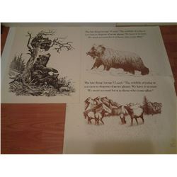 3 PICTURES ( 2 - 18"X24", 1 - 17.5"X22.5")