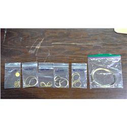 6 GOLD PLATED CHAINS