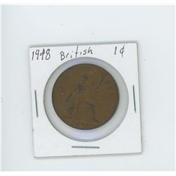1948 BRITISH PENNY